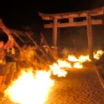 日野のお盆の風物詩 「 火ふり祭 」 のお知らせ